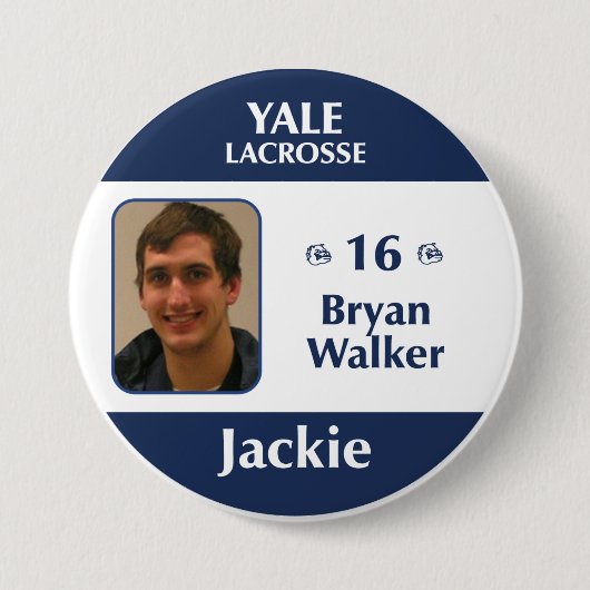 Jackie - Bryan Walker Ronde Button 7,6 Cm (Voorkant)