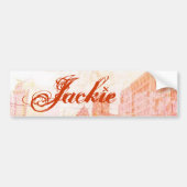 Jackie Bumpersticker (Voorkant)