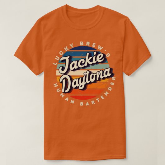 Jackie daytona t-shirt (Design voorkant)