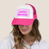 Jackie Diamond Trucker Pet (In situ)