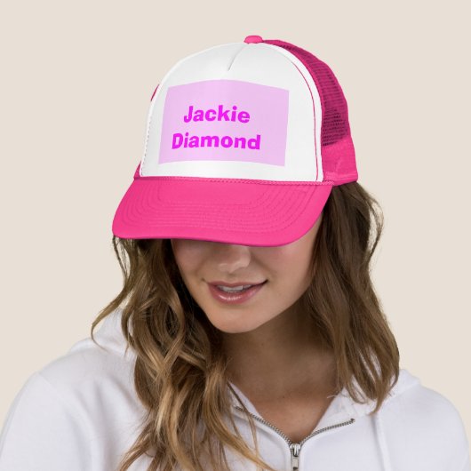 Jackie Diamond Trucker Pet (In situ)