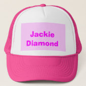 Jackie Diamond Trucker Pet (Voorkant)