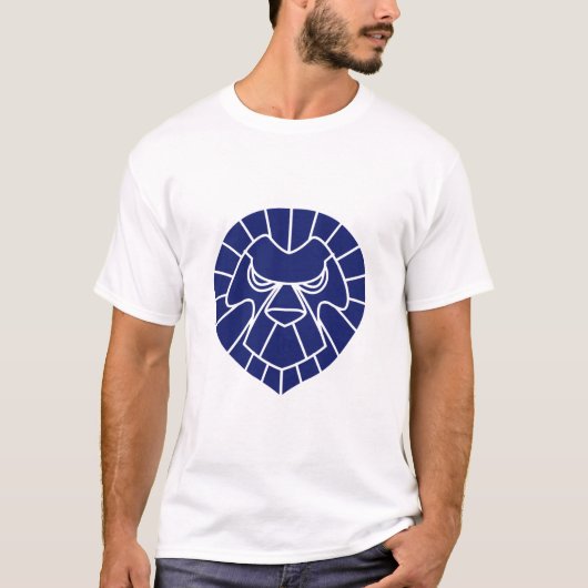 Jackie Karma Blue T-Shirt (Voorkant)