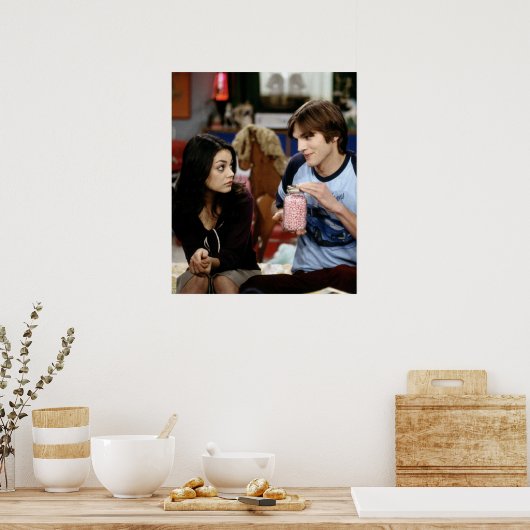 Jackie & Kelso Poster (Keuken)