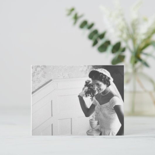Jackie Kennedy, 1953 Briefkaart (Staand voorkant)