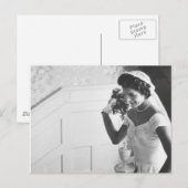 Jackie Kennedy, 1953 Briefkaart (Voorkant / Achterkant)