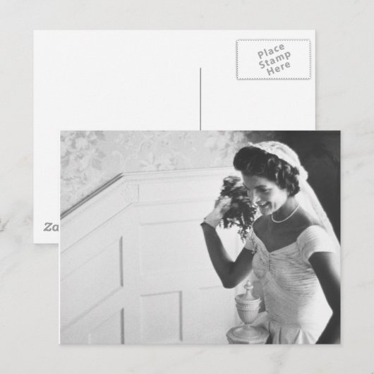 Jackie Kennedy, 1953 Briefkaart (Voorkant / Achterkant)