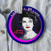 Jackie Kennedy: Amerika's First Lady Ronde Button 6,0 Cm (In situ)
