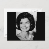 Jackie Kennedy Briefkaart (Voorkant / Achterkant)