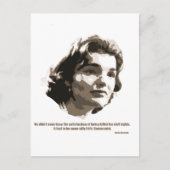 jackie Kennedy Briefkaart (Voorkant)