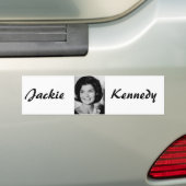 Jackie Kennedy Bumpersticker (Op auto)