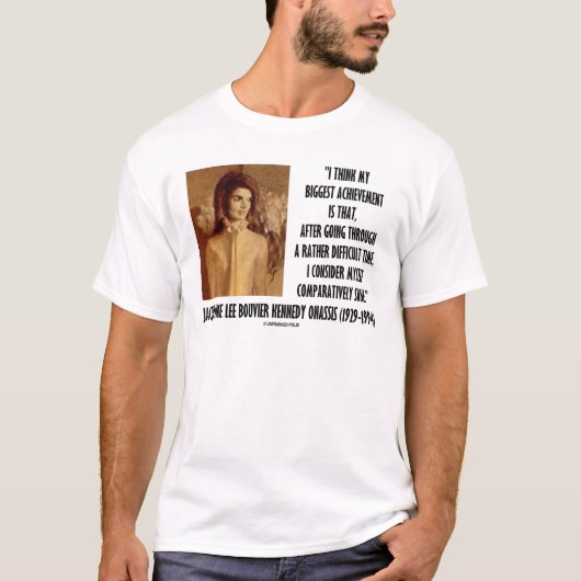 Jackie Kennedy Portrait is een vergelijkbaar zaanc T-shirt (Voorkant)