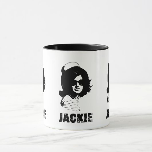 Jackie Kennedy Revolutionary Style Grafisch Mok (Midden)