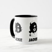 Jackie Kennedy Revolutionary Style Grafisch Mok (Voorkant links)