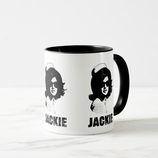 Jackie Kennedy Revolutionary Style Grafisch Mok (Voorkant rechts)