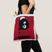 Jackie Kennedy Revolutionary Style Grafisch Tote Bag (Dichtbij)