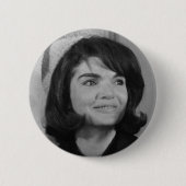 Jackie Kennedy Ronde Button 5,7 Cm (Voorkant)