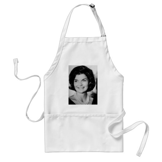 Jackie Kennedy Standaard Schort (Voorkant)