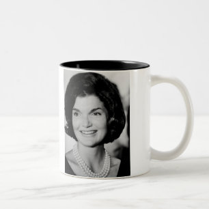 Jackie Kennedy Tweekleurige Koffiemok