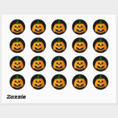 Jackie Lantern Halloween Stickers (Vel)