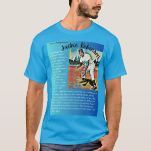 Jackie Robinson - Cijfers in de Amerikaanse geschi T-shirt