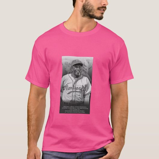Jackie Robinson_Honkbal_030 T-shirt (Voorkant)