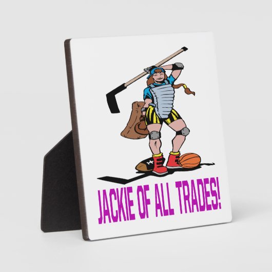 Jackie van alle transacties fotoplaat (Voorkant)