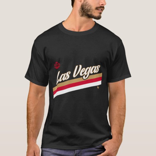 Jackie Young 0 - Nummer op achterkant - Las Vegas  T-shirt (Voorkant)