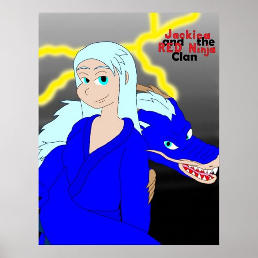 Jackiea en RED Ninja Clan 6 Poster (Voorkant)