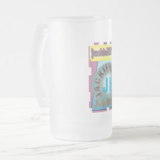 jackieHATTEN.com Matglas Bierpul (Voorkant links)