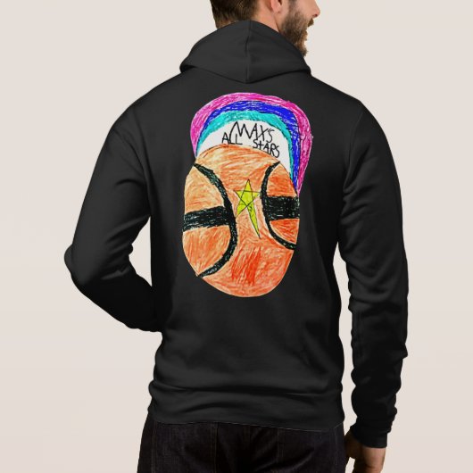 Jackie's Logo Full-Zip Hoodie (Achterkant)