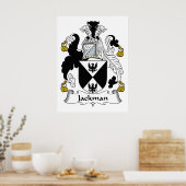 Jackman Family Crest Poster (Keuken)