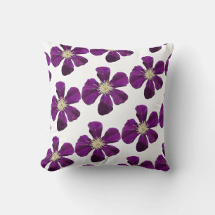 Jackmanii Clematis decor Kussen