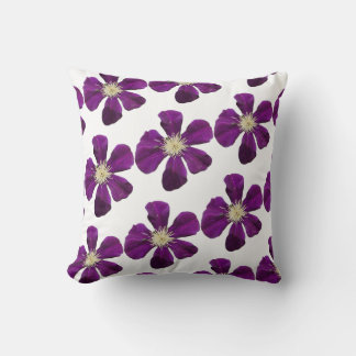 Jackmanii Clematis decor Kussen