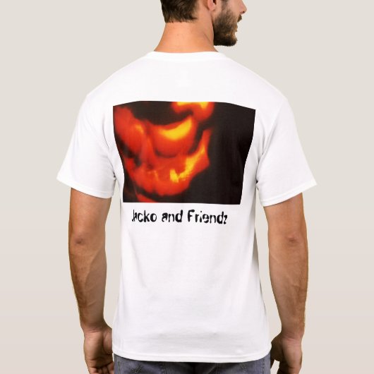 Jacko en Friendz T-shirt (Achterkant)