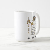 Jacko Lantaarn Pumpkin Cats Halloween kunst Koffiemok (Voorkant rechts)