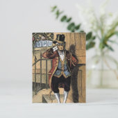 Jacko the Monkey  Illustration Briefkaart (Staand voorkant)