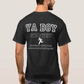 Jacko Ya Boy (zwart) T-shirt (Achterkant)