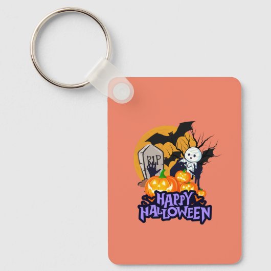 JackOLantern Charm Sleutelhanger (Voorkant)
