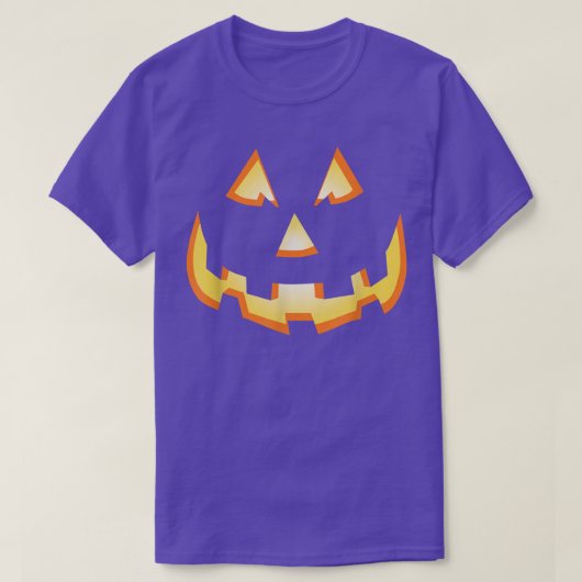 Jacko'lantern Face Halloween 5728 T-shirt (Design voorkant)