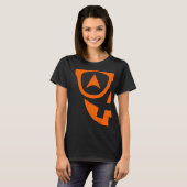 Jackolantern pompoenbril Halloween kostuums T-shirt (Voorkant volledig)