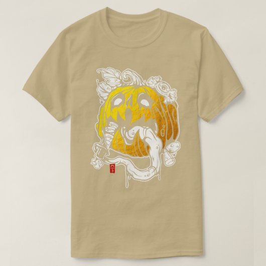 Jacko'lantern Pumpkin T-shirt (Design voorkant)