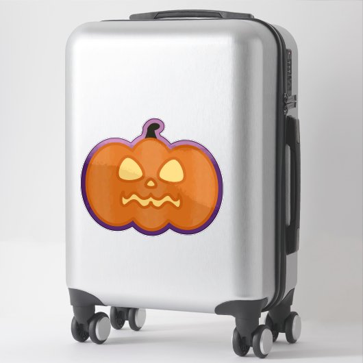 Jack'o'Lantern Sticker (Koffer)