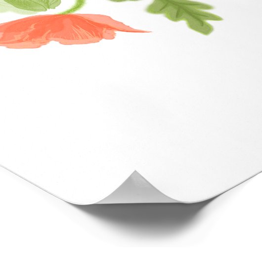 Jackolope Papavers Poster (Hoek)