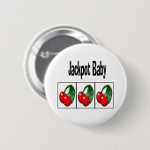Jackpot Baby Ronde Button 5,7 Cm (Voorkant /achterkant)