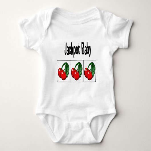 Jackpot Baby T-shirt (Voorkant)