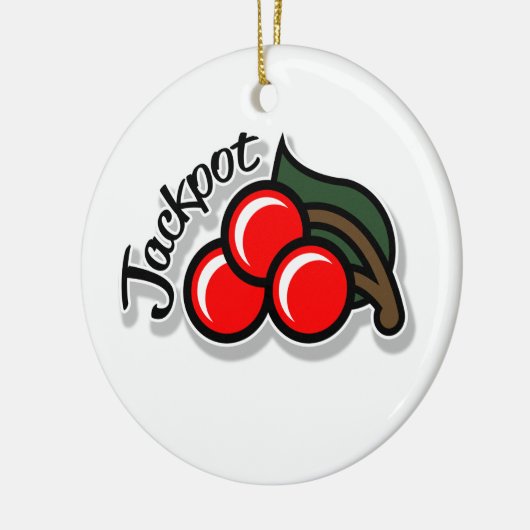 Jackpot Cherries Ornament (licht) (Links)