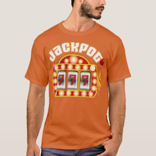 Jackpot Gokken Gokker Gokautomaat T-shirt
