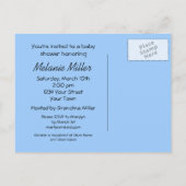 Jackpot Het is een Jongen Baby shower Uitnodiging  (Achterkant)