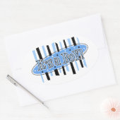 Jackpot Het is een jongen Sticker (Envelop)